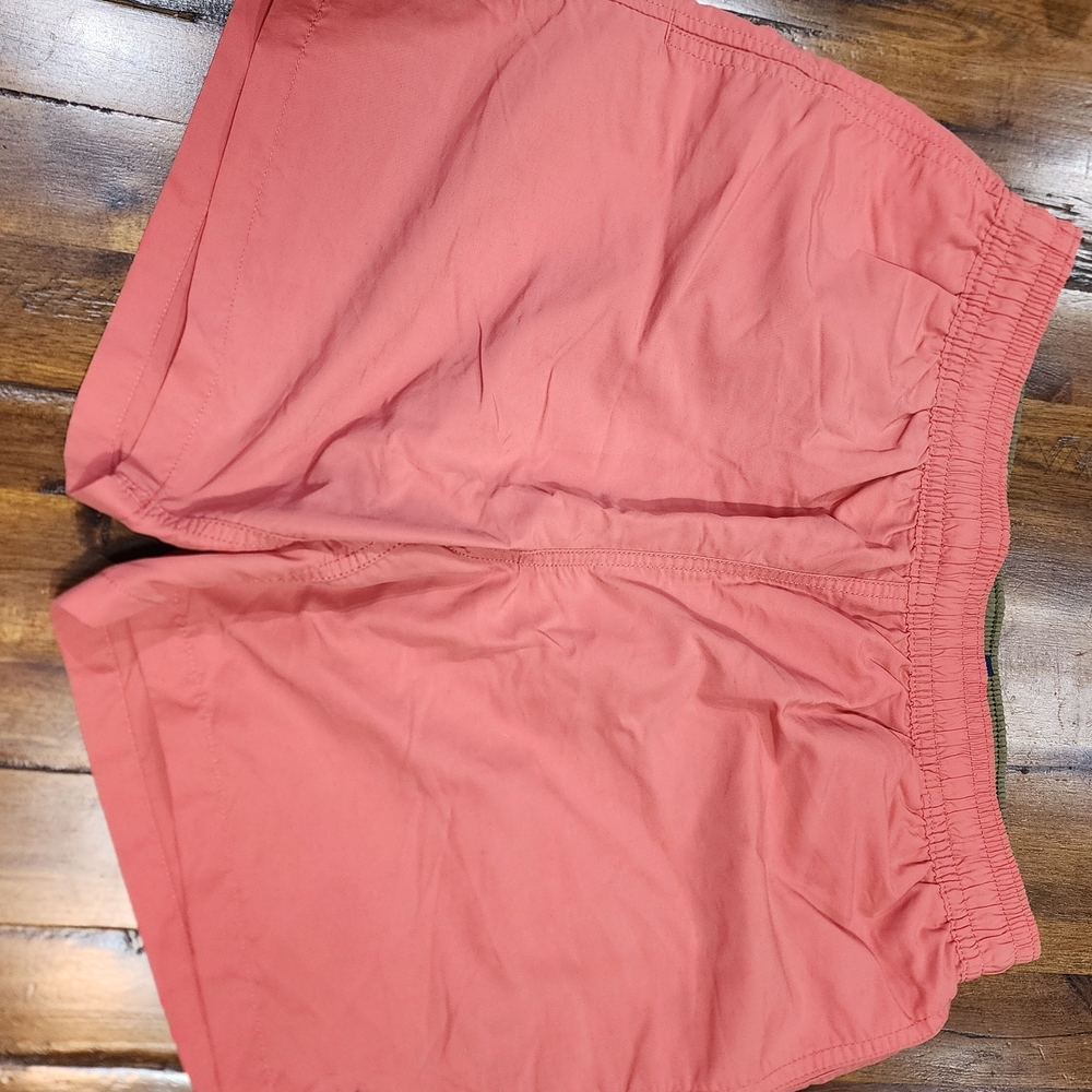 Polol Ralph Lauren Swimtrunks Salmon/Green Mens Size US Medium